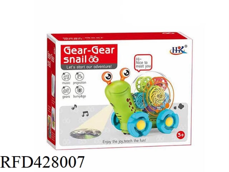 SNAIL CRAWLING MUSIC 2 COLORS