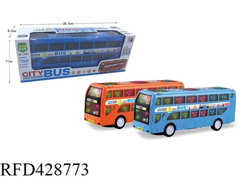 ELECTRIC BUS WITH 4D LIGHT