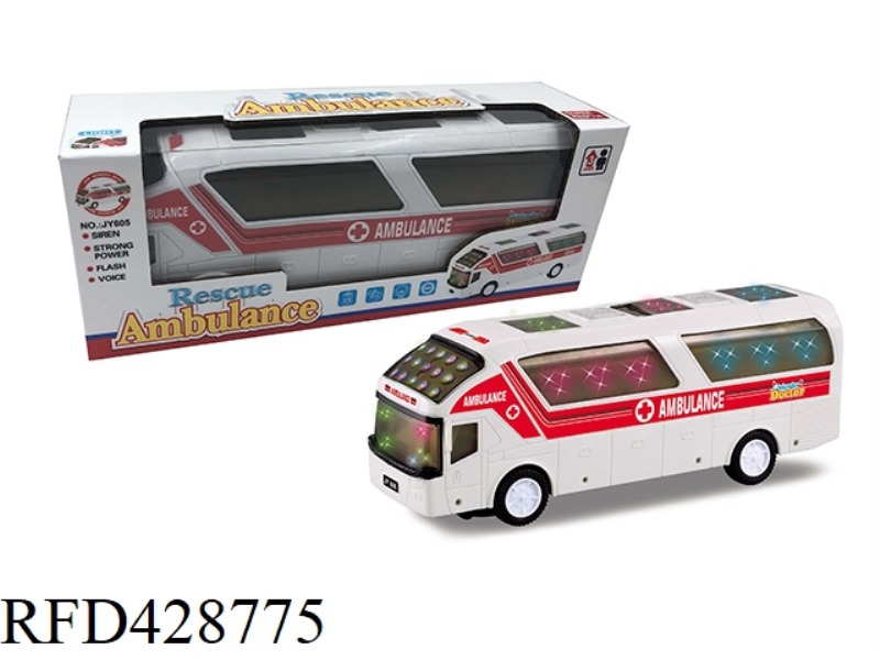 ELECTRIC AMBULANCE WITH 4D LIGHT