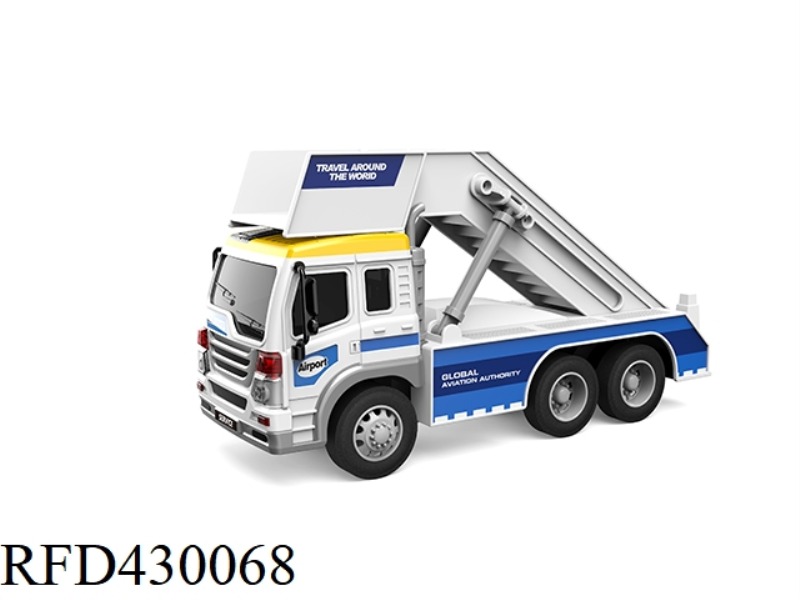 1:16 INERTIAL AIRPORT CONTROL VEHICLE (FOUR BUTTONS WITH LIGHT AND SOUND)