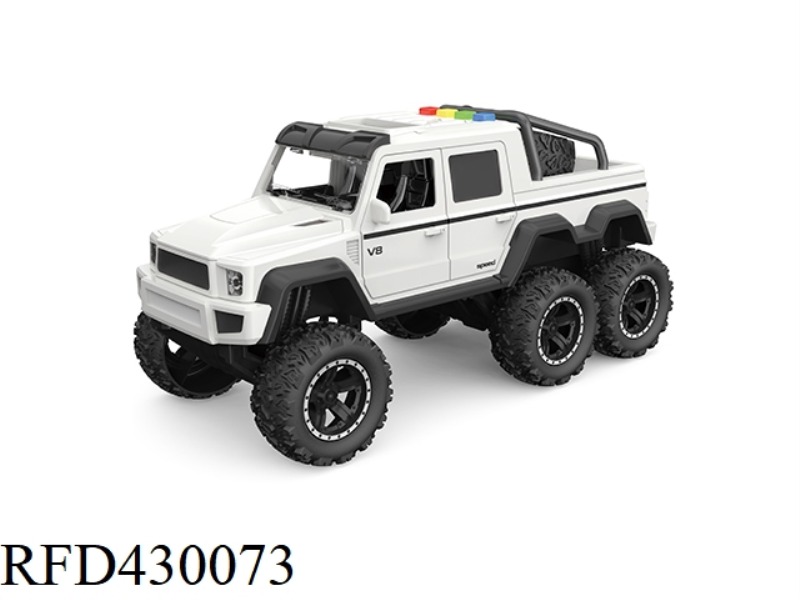 1:16 INERTIA SIX-WHEEL OFF-ROAD VEHICLE (WITH LIGHTS AND SOUNDS)