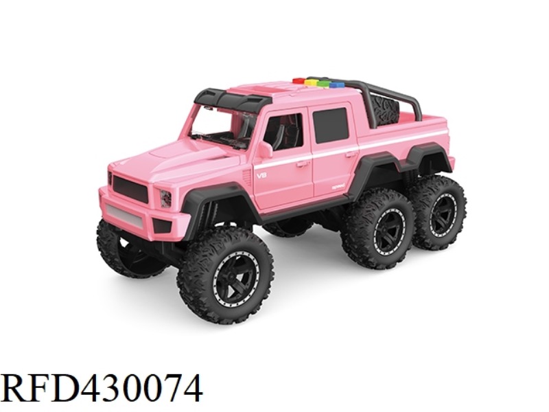 1:16 INERTIA SIX-WHEEL OFF-ROAD VEHICLE (WITH LIGHTS AND SOUNDS)