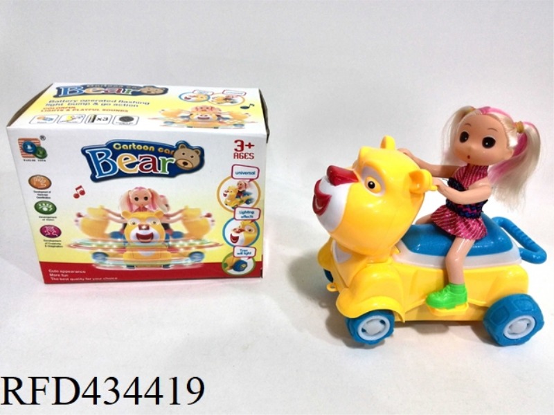 B/O CAR WITH DOLL