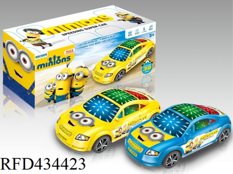 B/O CAR WITH 3D LIGHT AND MUSIC