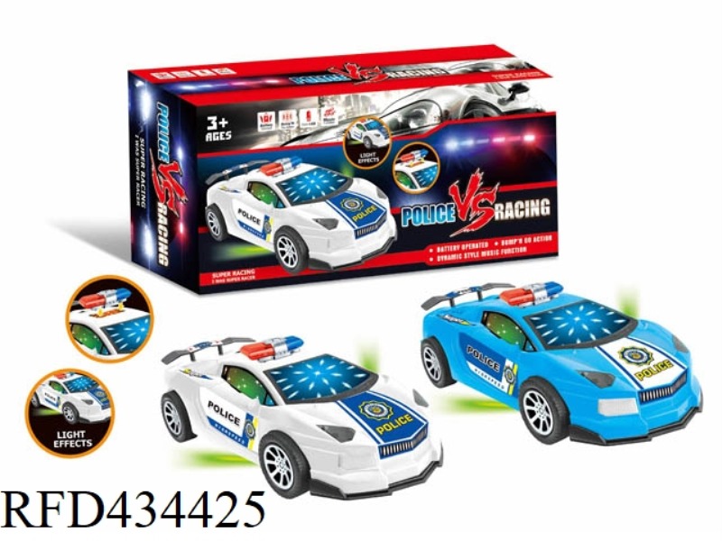 B/O UNIVERSAL LAMBORGHINI POLICE CAR WITH 3D LIGHT AND MUSIC