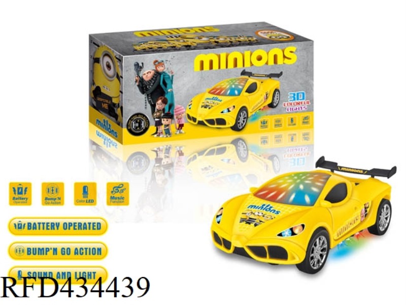 B/O CAR WITH 3D LIGHT AND MUSIC