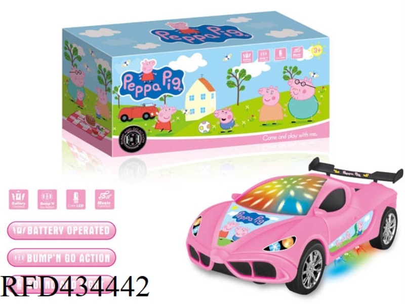 B/O CAR WITH 3D LIGHT AND MUSIC