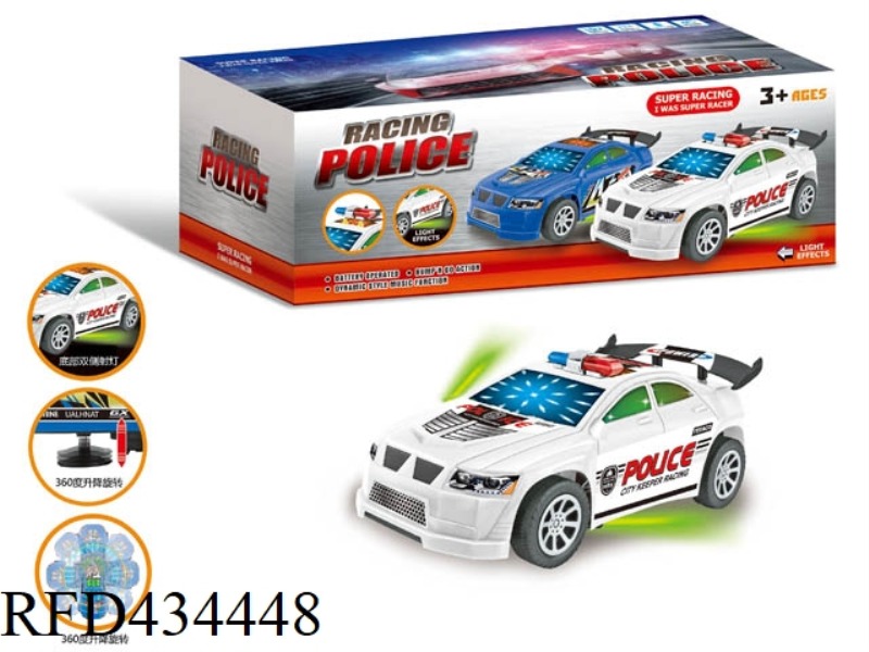 ELECTRIC UNIVERSAL LIFTING 3D LIGHT MUSIC POLICE CAR