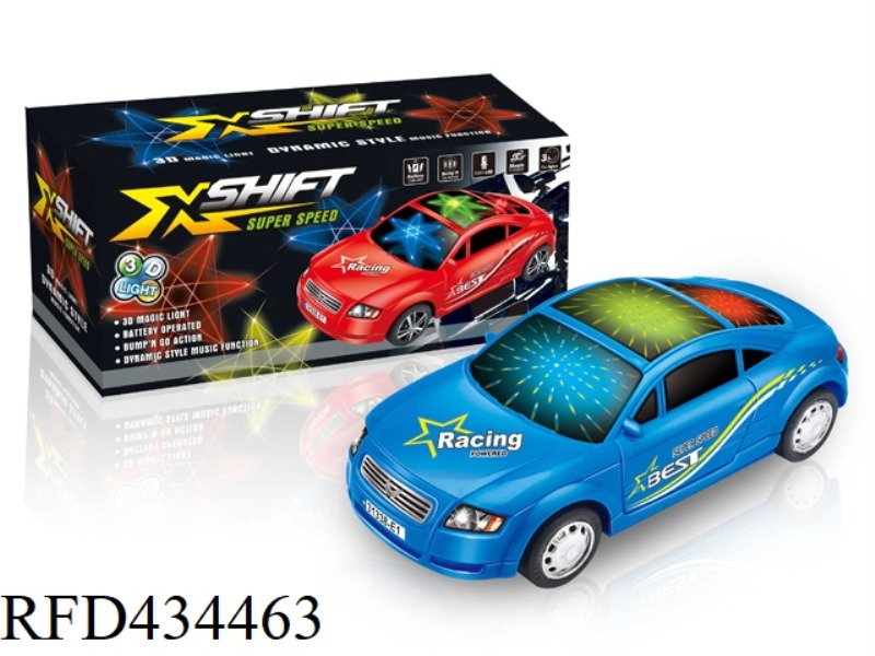 ELECTRIC UNIVERSAL 3D LIGHT MUSIC RACING