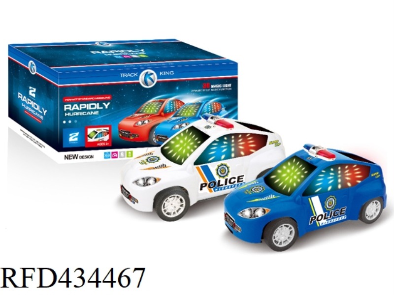 ELECTRIC UNIVERSAL 3D LIGHT MUSIC POLICE CAR