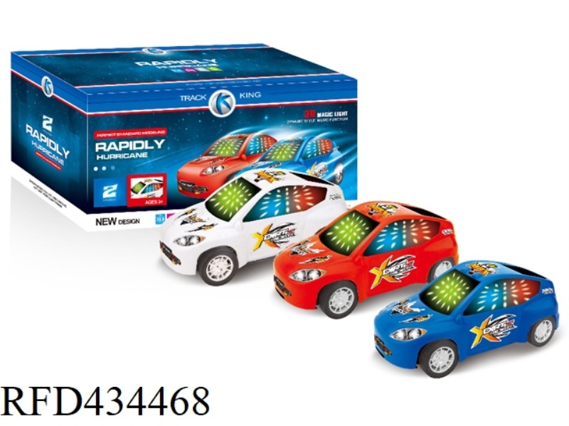 ELECTRIC UNIVERSAL 3D LIGHT MUSIC RACING