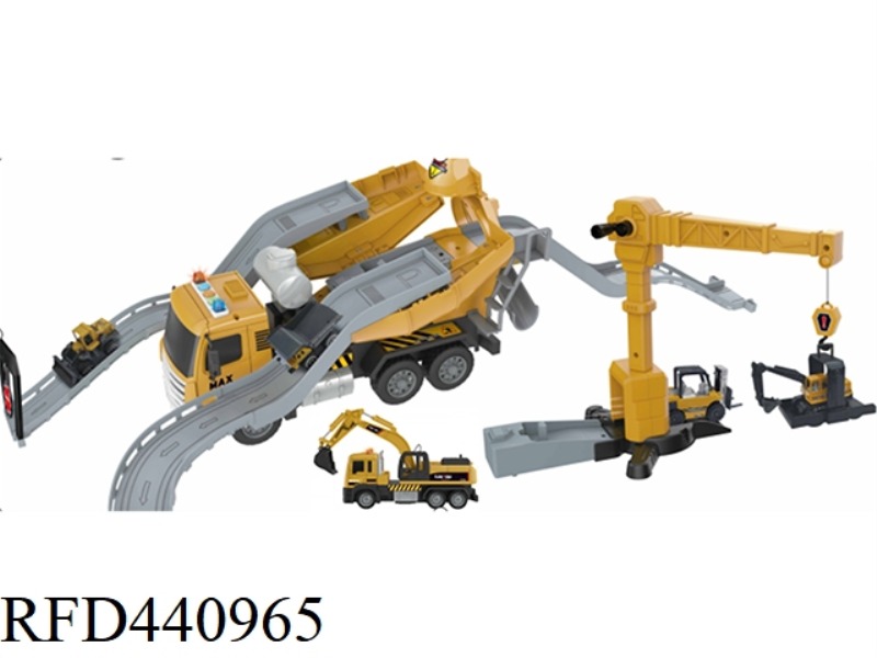 STORAGE MIXER + PENDANT + SIMULATION ENGINEERING VEHICLE (EXCAVATOR)