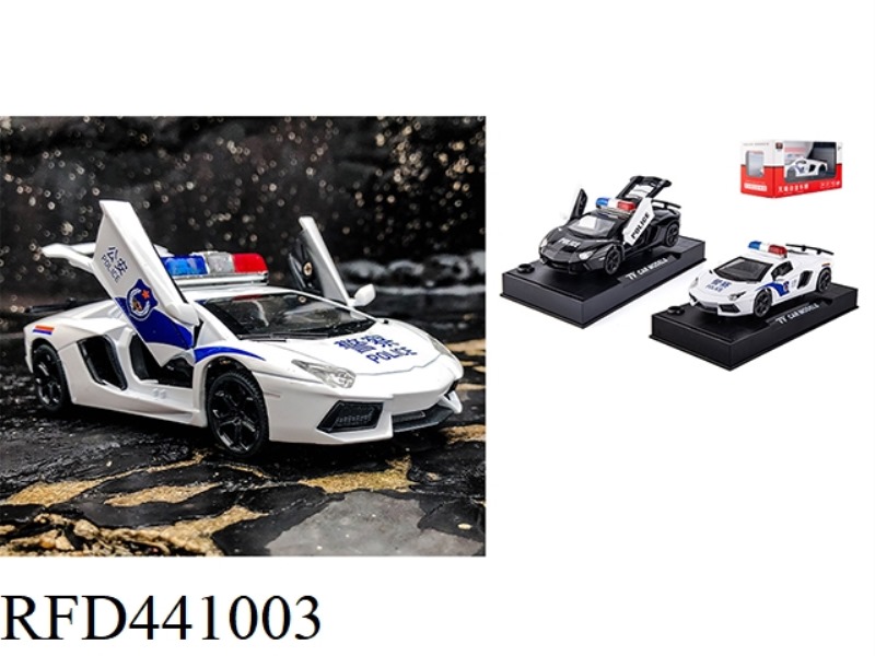 1:32 RAMBO LP740 PULL BACK POLICE CAR