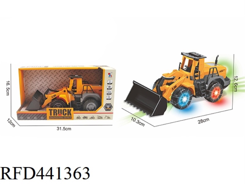 ELECTRIC BULLDOZER MUSIC 6 LIGHT UNIVERSAL ENGINEERING VEHICLE (NOT INCLUDE)
