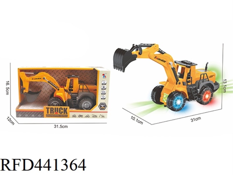 ELECTRIC EXCAVATION MUSIC 6 LIGHT UNIVERSAL ENGINEERING VEHICLE (NOT INCLUDE)