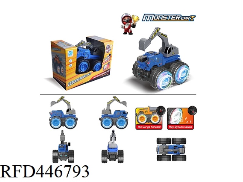 OFF-ROAD VEHICLE ROVER DIGGING ELECTRIC VEHICLE (NOT INCLUDE)