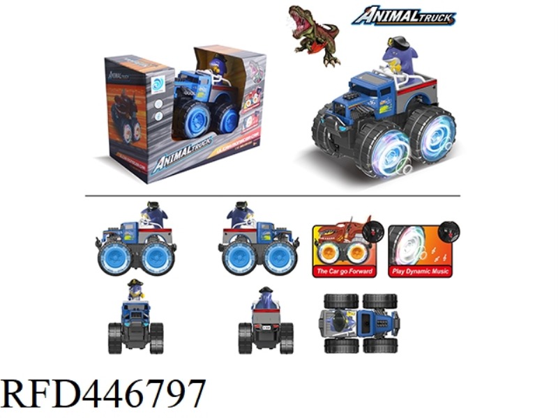 OFF-ROAD VEHICLE BONE SHAKER PIRATE SHARK ELECTRIC VEHICLE (NOT INCLUDE)
