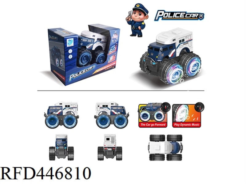 OFF-ROAD VEHICLE VOLKSWAGEN POLICE MOTORHOME ELECTRIC VEHICLE (NOT INCLUDE)