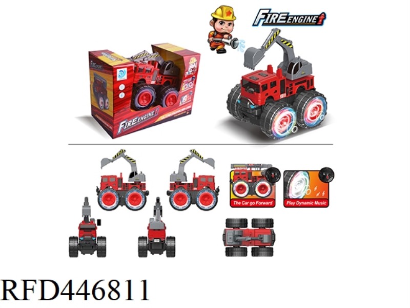 OFF-ROAD VEHICLE FIRE EXCAVATION ELECTRIC VEHICLE (NOT INCLUDE)