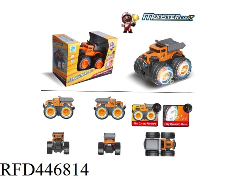 OFF-ROAD VEHICLE BONE SHAKER TRUCK ELECTRIC VEHICLE (NOT INCLUDE)