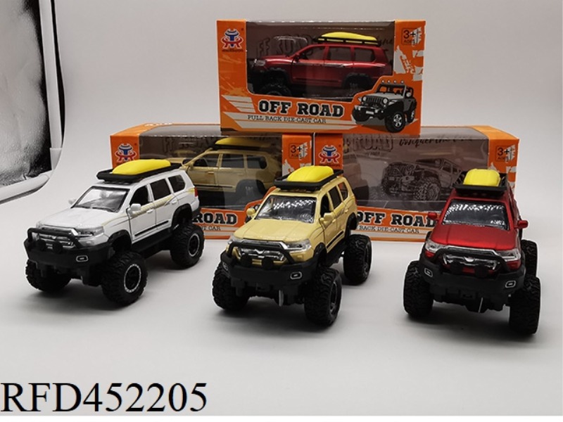 OFF-ROAD SHOCK-ABSORBING BIG WHEEL OLD TOYOTA WITH SOUND AND LIGHT