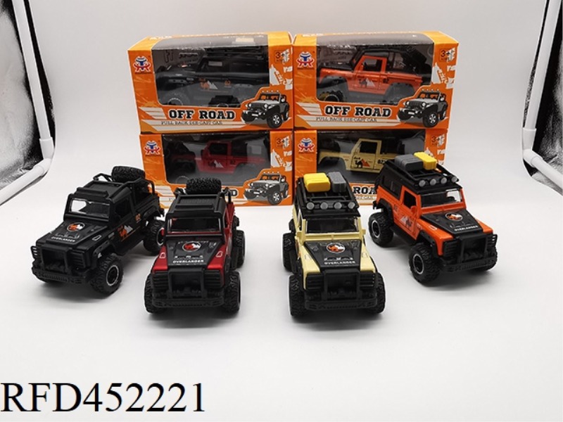 OFF-ROAD SHOCK ABSORPTION LARGE WHEEL LAND ROVER DEFENDER WITH SOUND AND LIGHT