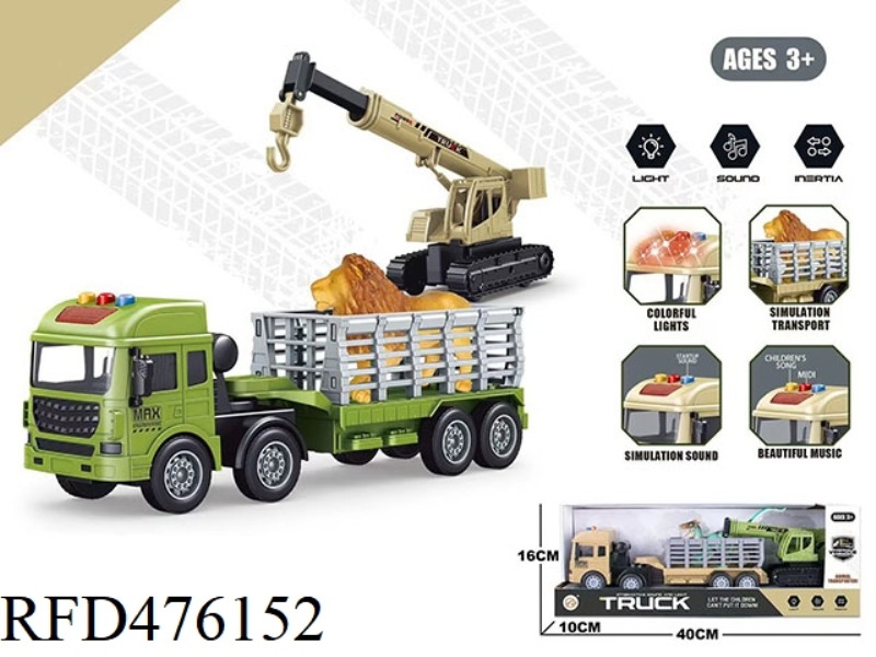 SOUND AND LIGHT ANIMAL TRANSPORTATION + CRANE
