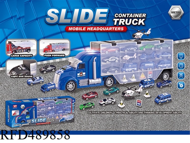 LARGE POLICE STORAGE VAN (LIGHT AND MUSIC)
