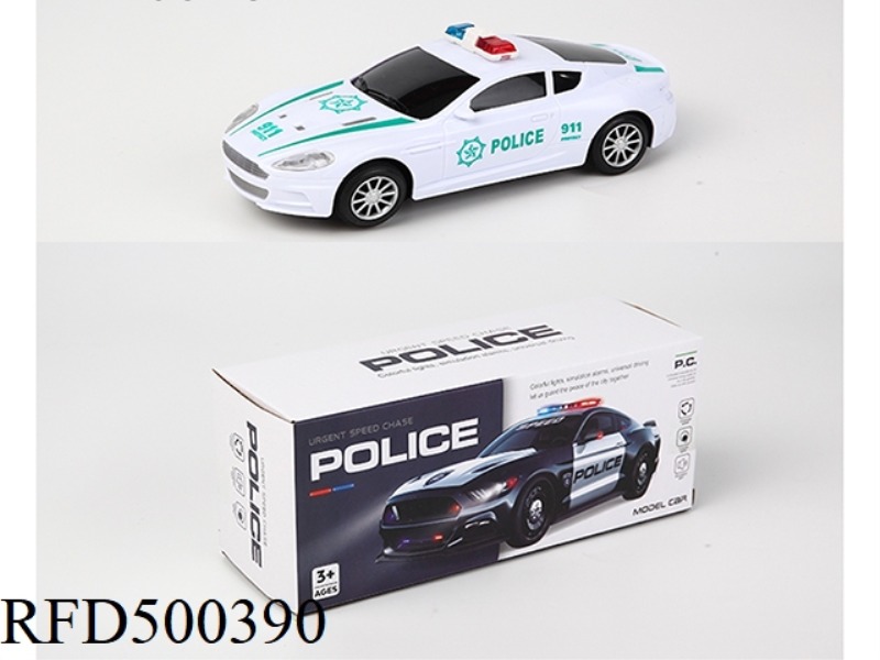 LIGHTS AND MUSIC TO MARTIN POLICE CAR