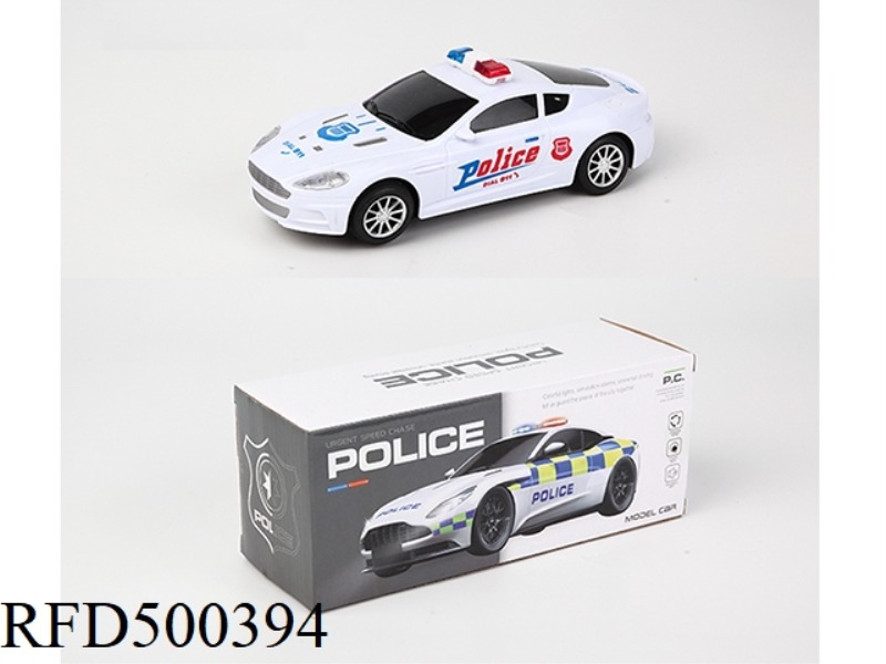 LIGHTS AND MUSIC TO MARTIN POLICE CAR