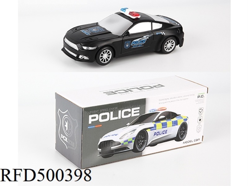 LIGHTS AND MUSIC UNIVERSAL MUSTANG POLICE CAR