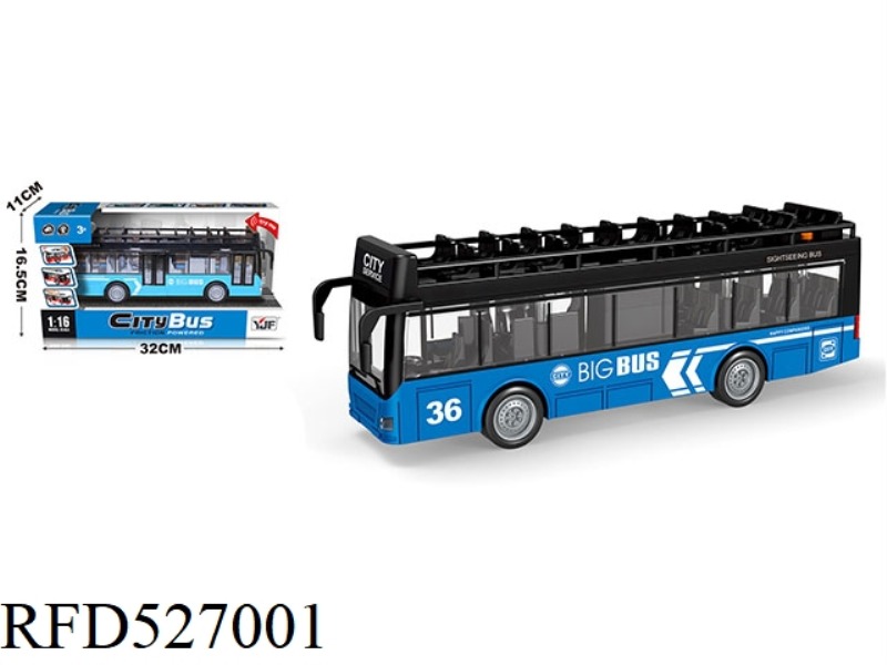 1:16 DOUBLE DECKER SIMULATION BUS