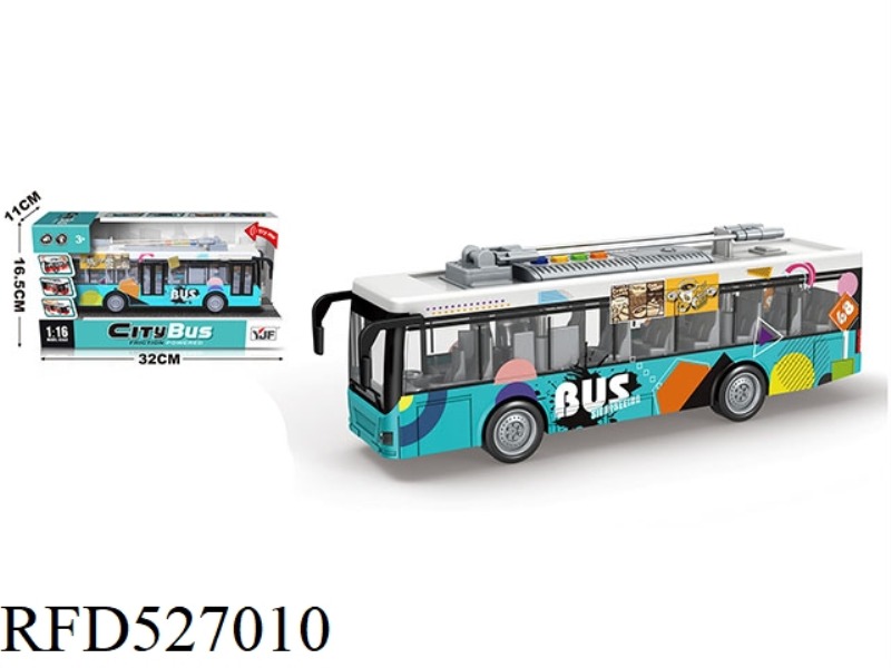 1:16 URBAN ELECTRIC DINING CAR (UV PRINTING COLOR PATTERN)