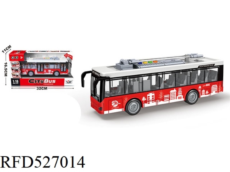 1:16 CITY TRAM SIGHTSEEING BUS