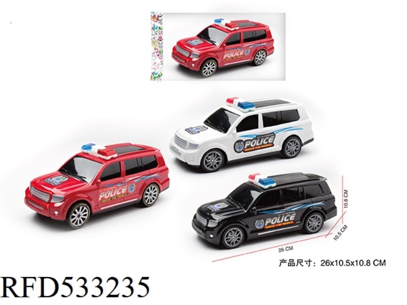 TOYOTA BULLY 1:16 INERTIA OFF-ROAD POLICE CAR