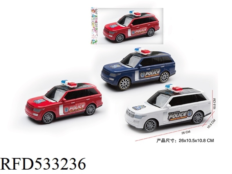 RANGE ROVER 1:16 INERTIAL OFF-ROAD POLICE CAR