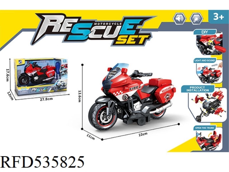 INERTIA DISASSEMBLY MOTORCYCLE (INCLUDE)