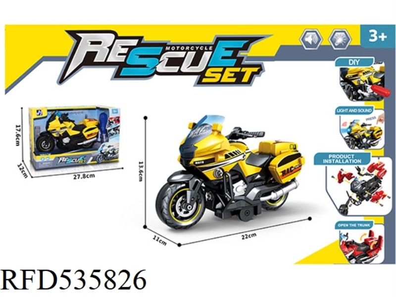 INERTIA DISASSEMBLY MOTORCYCLE (INCLUDE)