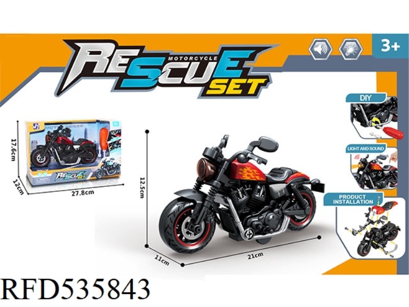 INERTIA DISASSEMBLY MOTORCYCLE (INCLUDE)