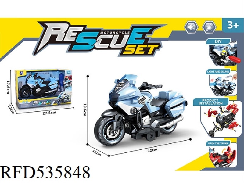 INERTIA DISASSEMBLY MOTORCYCLE (INCLUDE)