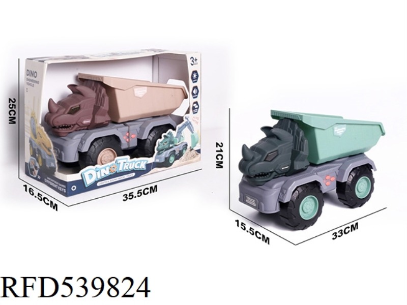 TRICERATOPS LIGHT DUMP TRUCK