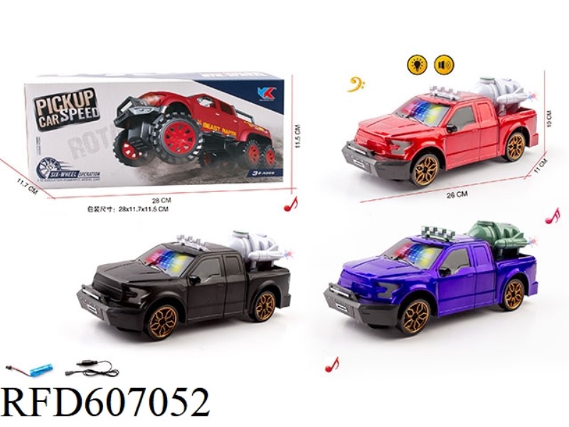 1:16F150 FORD PICKUP ELECTRIC UNIVERSAL MUSIC LIGHT SIMULATION CAR INCLUDES ELECTRICITY