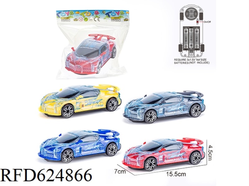 LIGHT AND MUSIC UNIVERSAL CAR [RACING STYLE]