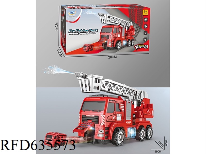 ELECTRIC WATER JET EJECTOR FIRE ENGINE (WITHOUT ELECTRICITY)