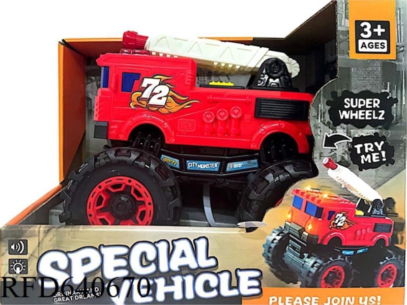 FIRE TRUCK/SOUND AND LIGHT, ELECTRIC