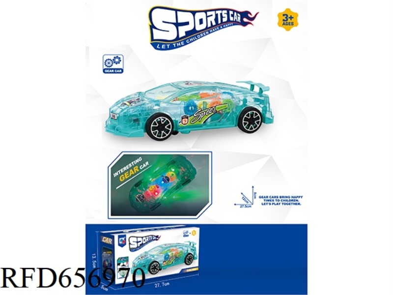 ELECTRIC UNIVERSAL GEAR SOUND AND LIGHT LAMBORGHINI SPORTS CAR
