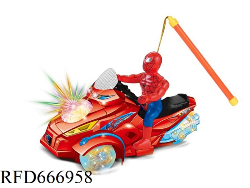 LANTERN SPIDER-MAN ELECTRIC THREE-WHEELED MOTORCYCLE