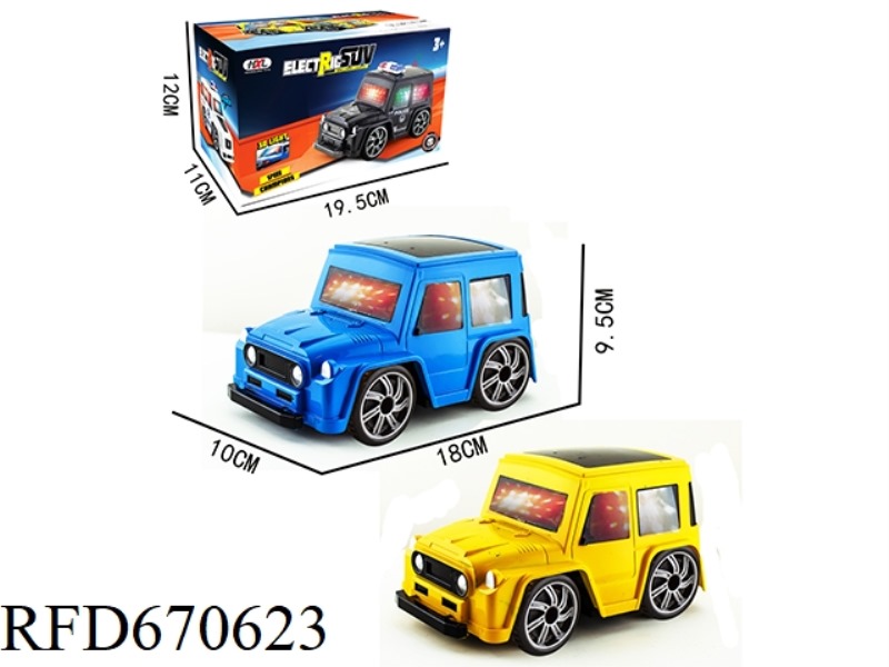 Q-VERSION SUV-TYPE TOYOTA SIMULATION ELECTRIC VEHICLE