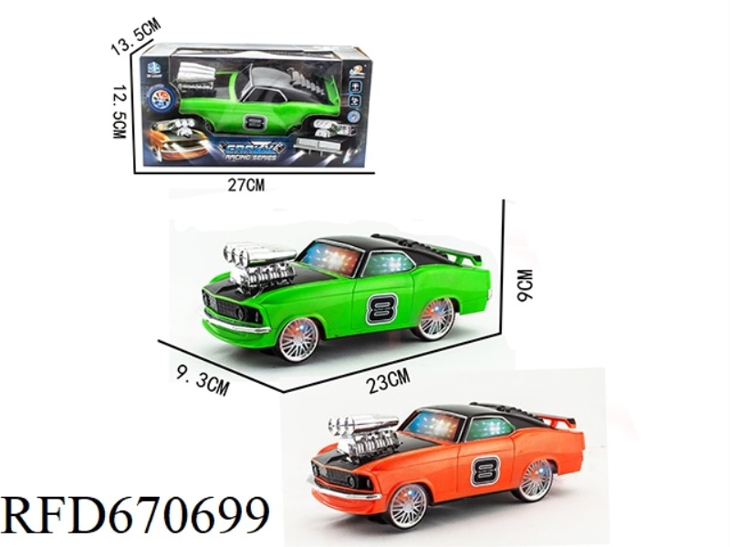 SEVEN-COLOR 3D UNIVERSAL ELECTRIC VEHICLE (CHEVROLET)