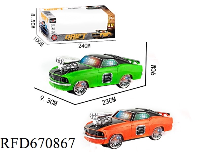 SEVEN-COLOR 3D UNIVERSAL ELECTRIC VEHICLE (CHEVROLET)